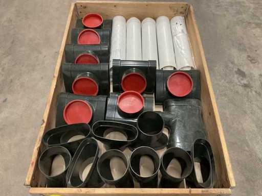 Lotto di materiale per l'installazione