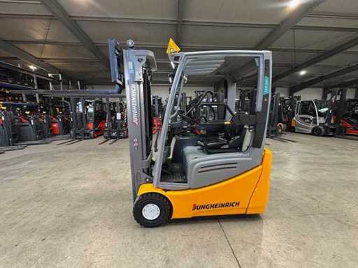 Entretien 2020 + UVV 04/2027 Jungheinrich EFG216k 1 600 kg Duplex Leveur Électrique Lift Électrique 7 458 heures