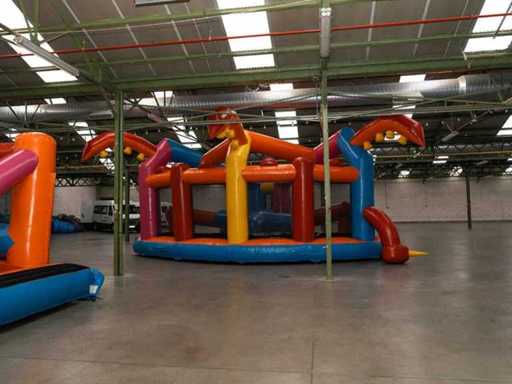 Custom Design - Bouncezilla - Turn 2 - Obstacle course & bouncy castle