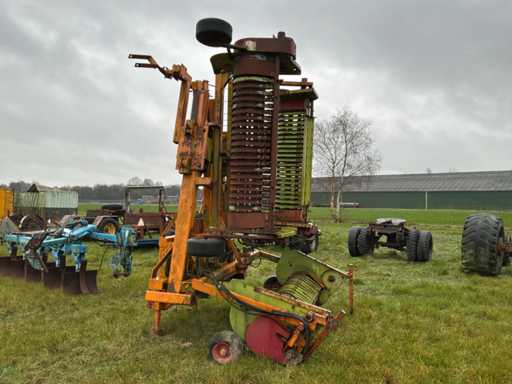 Pick-up zwadopraap- en transportmachine
