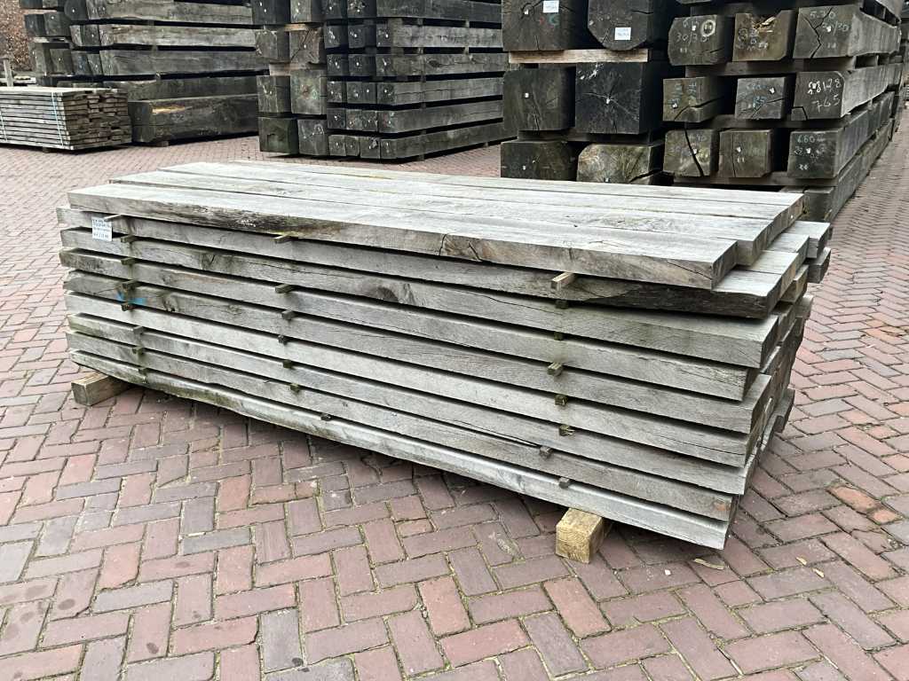 Oak planks wind-dry 60 mm (1,2m3) (36x)
