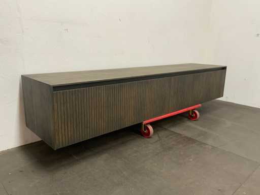 Mobilier pentru televizor plutitor 200x45x35 cm