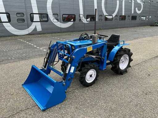 Mini Tractor Iseki TX1410 4WD con caricatore frontale