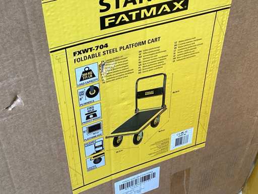Stanley Fatmax FXWT-704 plateauwagen, 350 kg