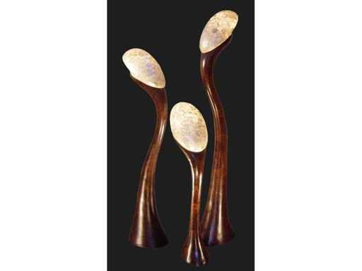 Goldstar - Floor lampen set van 3 stuks