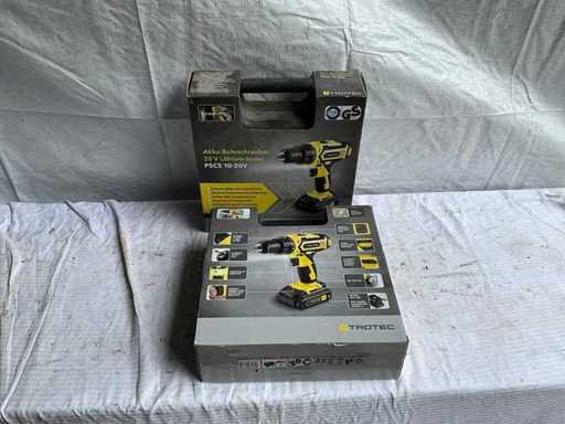 Tournevis sans fil Trotec (2x)