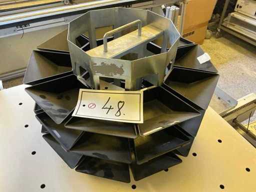 Collettore di parti per l'assemblaggio