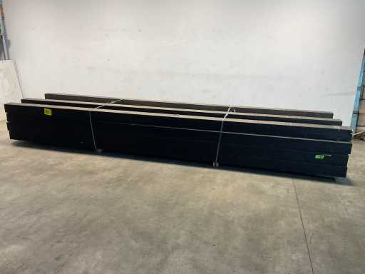 Asta, piallata incollata con palo di abete 500x14x14 cm (10x)