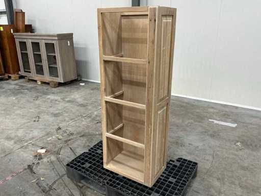 Abteilschrank Eichenholz 156,6x56x35 cm