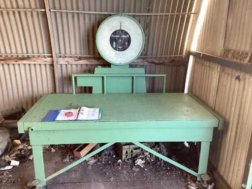 1963 Molenschot T.W. Waga platformowa