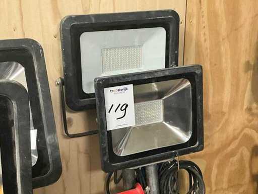 Lampe de construction Kelfort sur trépied (2x)
