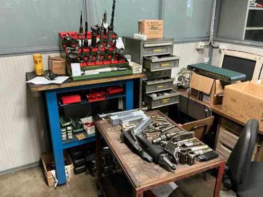 ISO/SK holder assortment - with drills and cutters