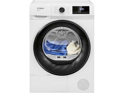 Bomann Heat Pump Tumble Dryer 8 kg | Without water connection