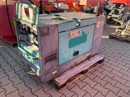 Generator de sudur? DC Denyo DLW 400ESEW / remorc? grup electrogen AC