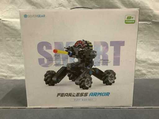 Silvergear steuerbares Auto mit Kanone (10x)