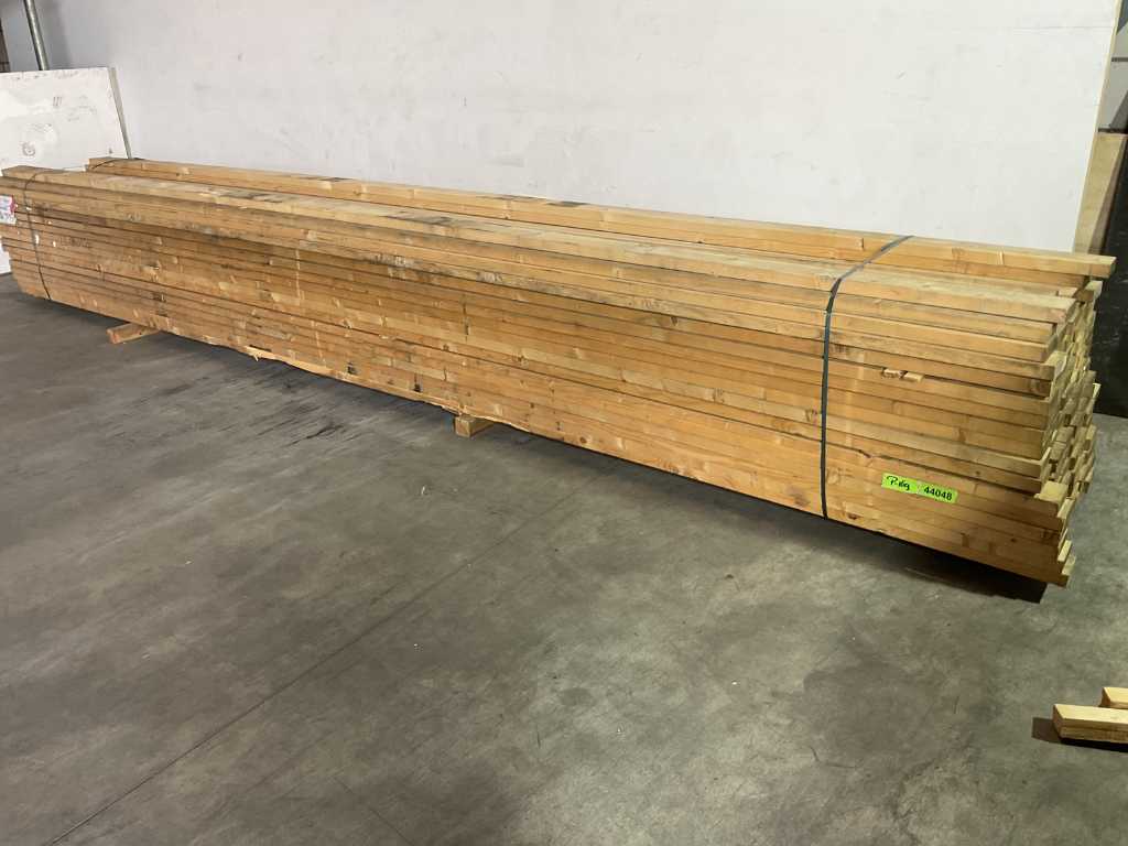 Spruce beam 540x12x3,8 cm (25x)