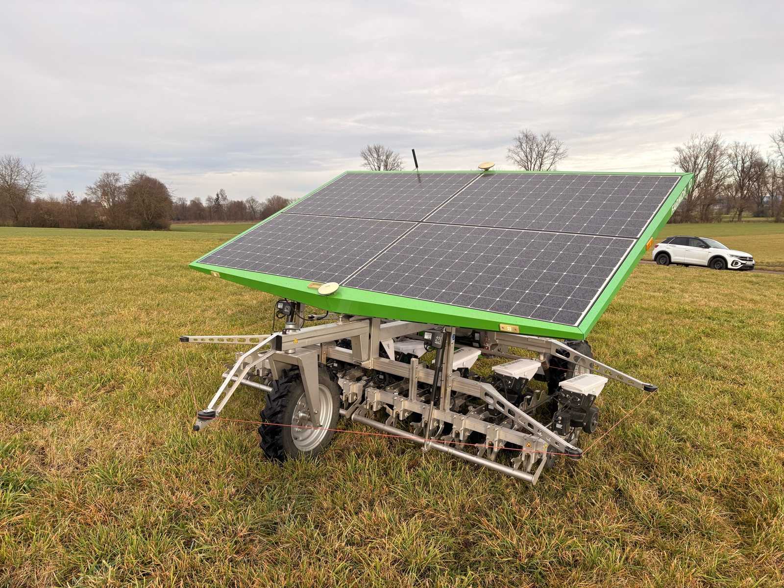 FARMDROID FD20 Autonomous Seeding and Weeding Robot
