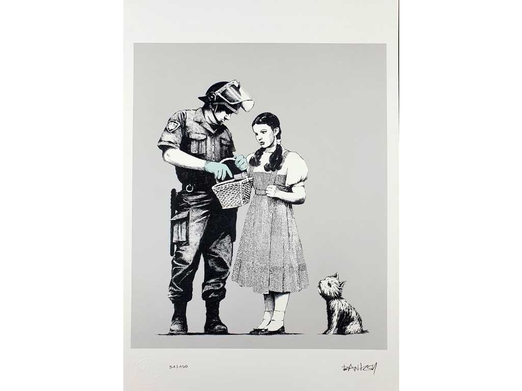 Banksy (geboren 1974), gebaseerd op Dorothy Searched