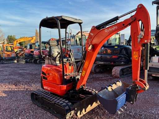 KUBOTA U 17-3 Mini crawler excavator 1.8 ton