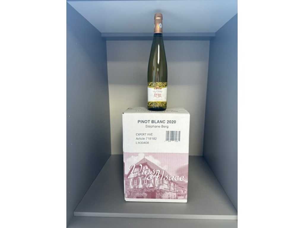 30x Pinot Blanc 2020 Stéphane Berg Vin D'Alsacia