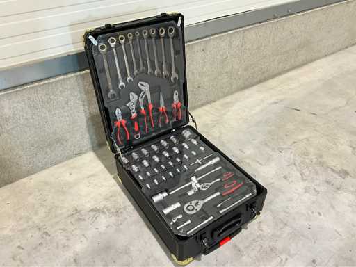 Trolly Black - 2025 - 186 piese - Cărucior de scule