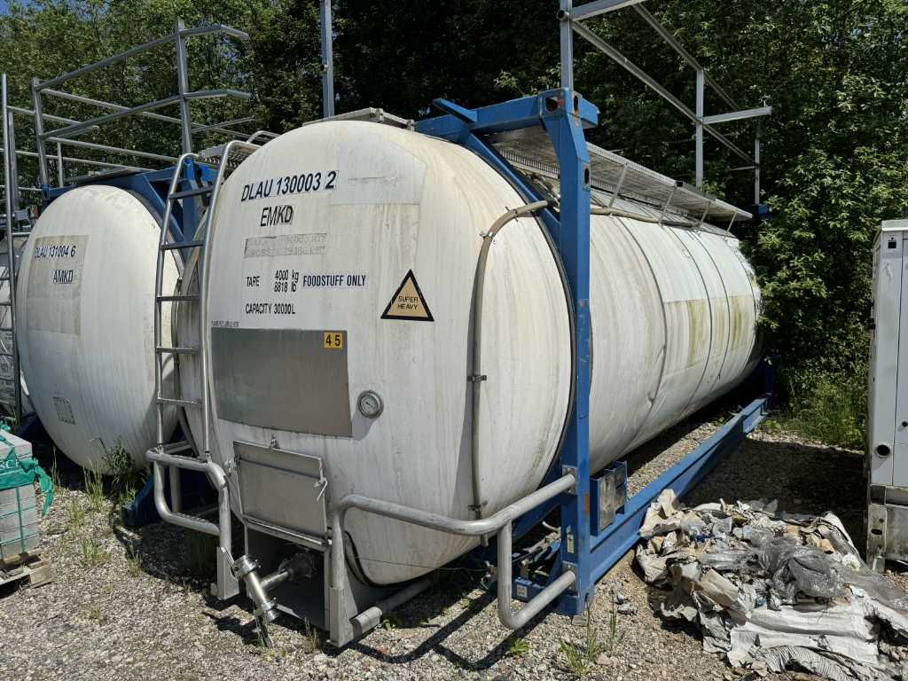 Contenitore cisterna da 20 piedi 30.000 litri