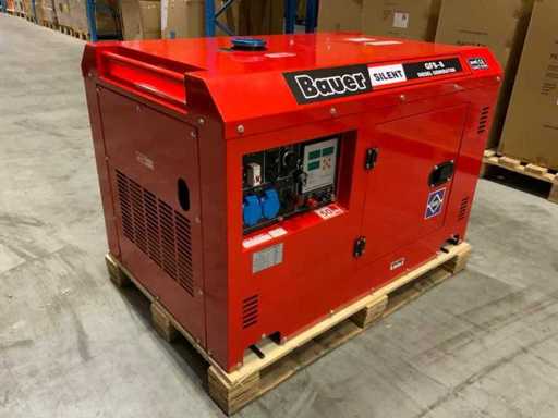 Bauer GFS-8 Diesel generator 10Kva ATS