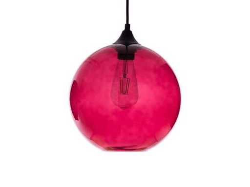 (3x) Hanglamp Kolkata Rose RED