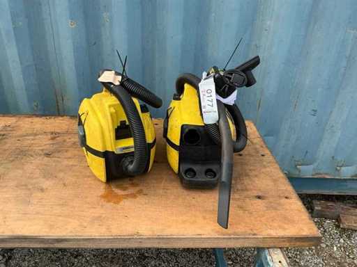 Kärcher WD1 Compact Battery Vacuum Cleaner (2x)