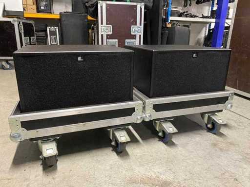 Fohhn - Airea AS10A - 300W Active Subs / in flight case (2x)