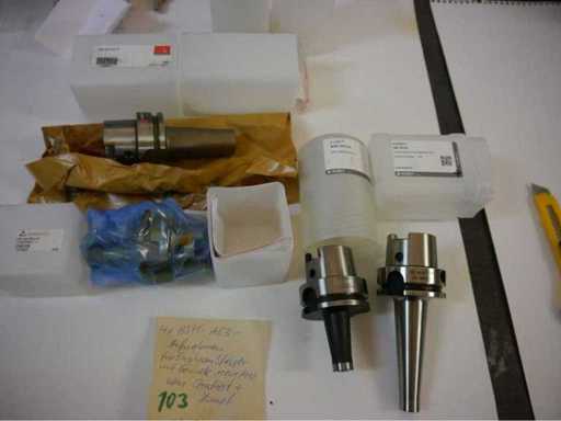 Ceratizit - Fraiseuse de montage HSK-A63 (filetage M10/12), inutilisée (4x)