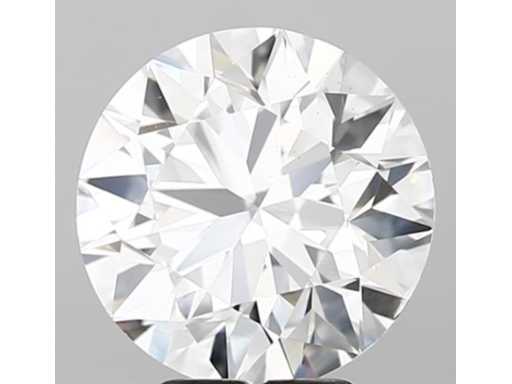 Diamant - circa 1.00 carat Briljant geslepen diamant (gecertificeerd)