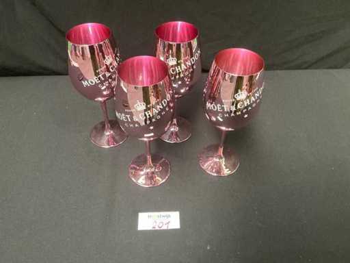 Glas en kristal (4x)