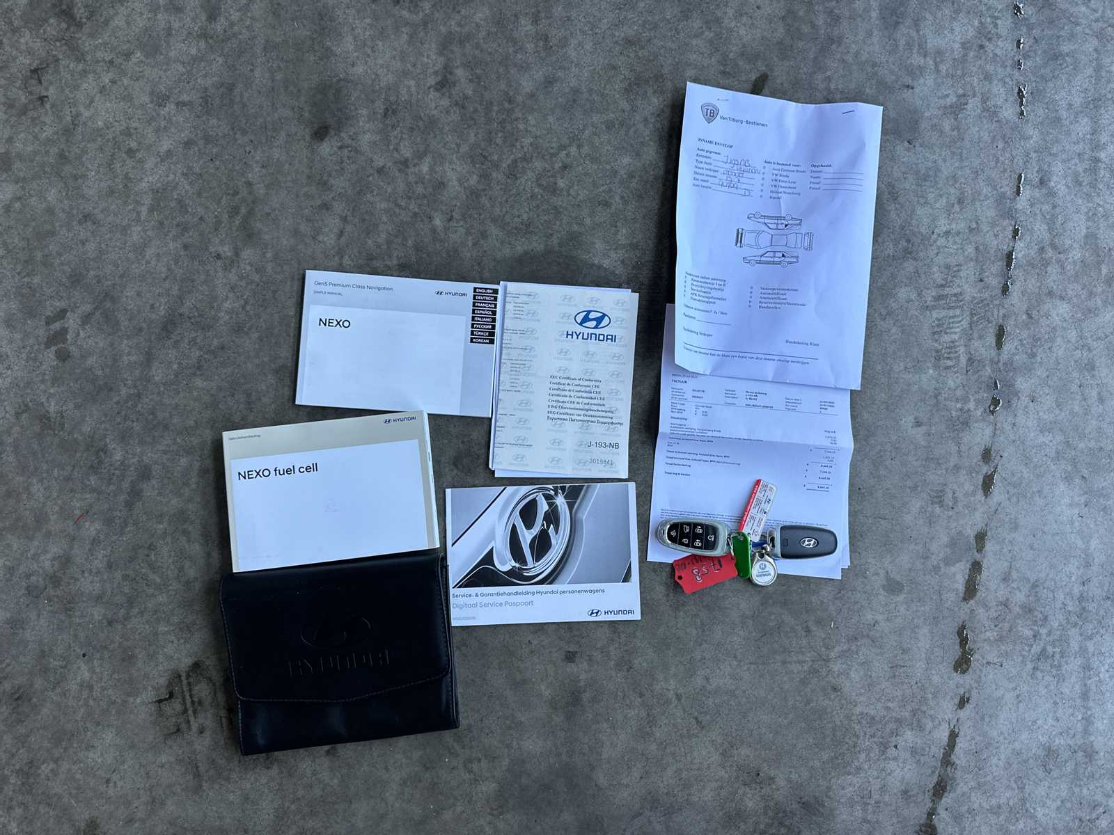 Hyundai NEXO FCEV Plus Pack 163pk 2020 (Origineel-NL), J-193-NB