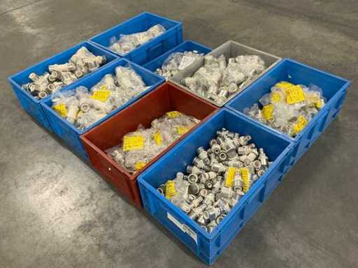 Large batch of Alpex press fittings