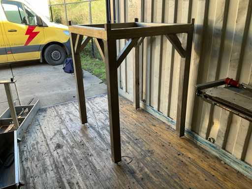 Socle en acier inoxydable