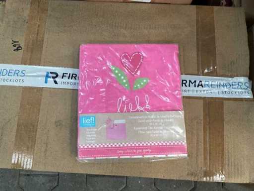 Partij Lief Dekbedovertrek + 1 kussensloop - Roze (20x)