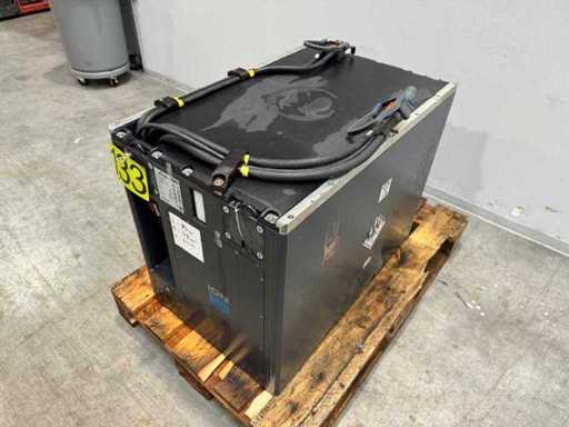 09/2019 Linde 48V 268Ah 13,1kWh Batteria LI-ION Batteria per carrello elevatore 83x53x63cm Linde E16 E18 E20