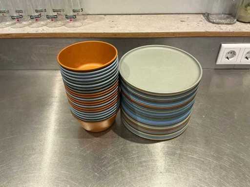 Liewood - Party Plastic Bowls and Plates