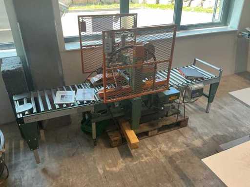 Semi-automatische kartondoos-zegel-/verpakkingsmachine