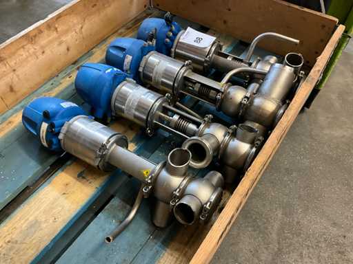 GEA KE-OD2” Electronische afsluiter 1.4404 (AISI 316L) (4x)