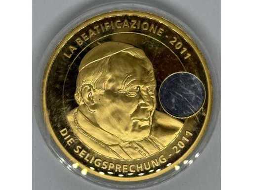 Pauselijk Kruis "Tiara Papalis" Herdenkingsmedaille – Vaticaan