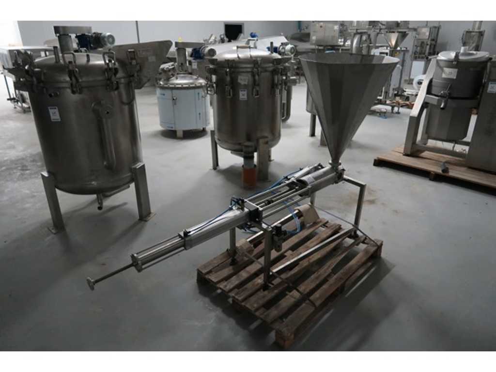 mixing and dosing unit
