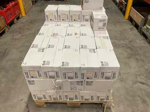 Beauty 15x15cm Cutie cu plăci de perete de 1m2 (76x)