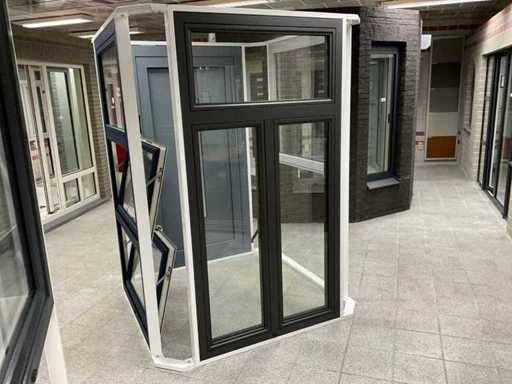 Aluminiowa rama okna dzwonowego