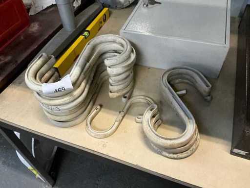 Crochet en plastique Iemants (10x)