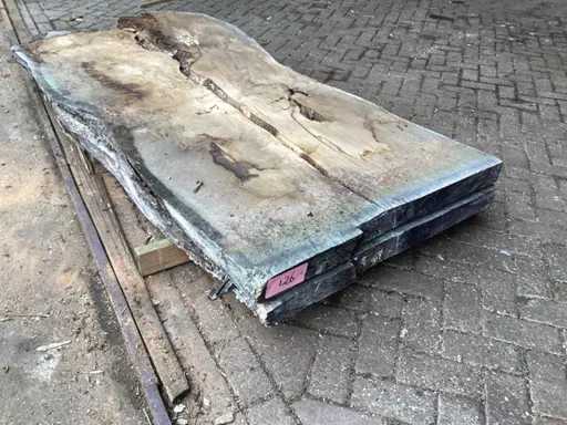 American oak 2470x1170x180 mm Bowl (2x)