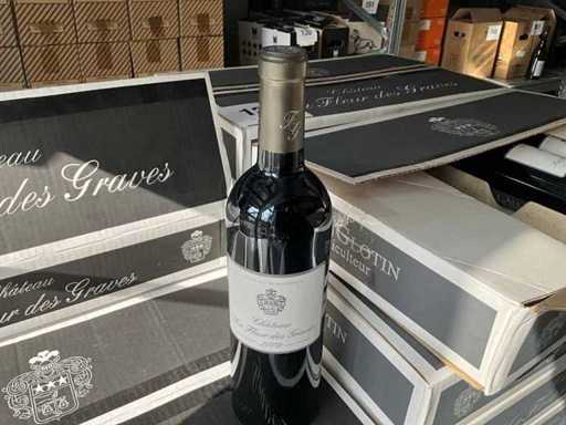 2009 Château La fleur des Graves Graves De Vayres Rotwein (28x)