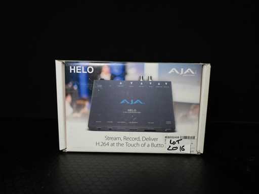 AJA - HELO STREAM RECORD - Video