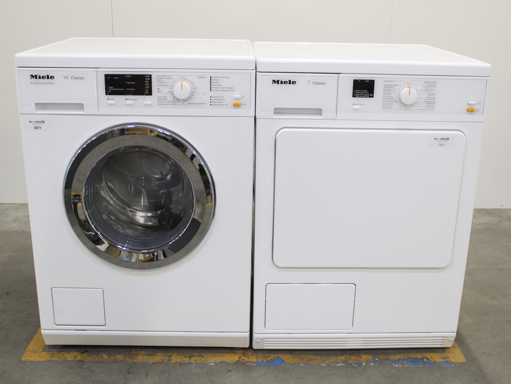 Miele W Classic EcoPlus & Comfort Waschmaschine & Miele T Classic Wäschetrockner